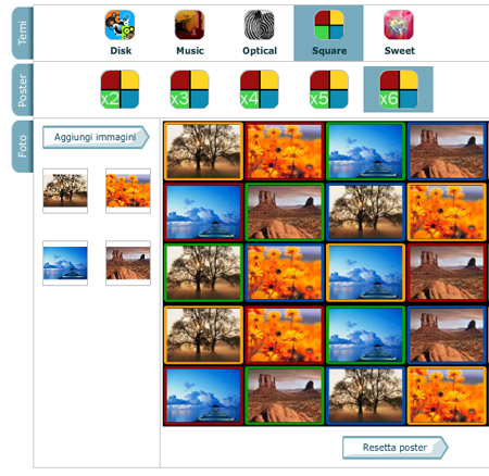 Configuratore di stampe poster